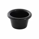 Thunder Group PL509BL1 2 oz. Fluted Black Plastic Ramekin | Case Of 12 — view 6