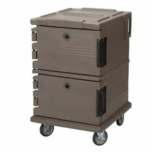 Cambro Ultra Cam Cart UPC1200194 Insulated Granite Sand Front Loader Food Carrier — view 1