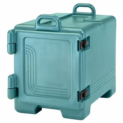 Cambro 1318CC401 Insulated Slate Blue Front Loader Food Carrier — view 1