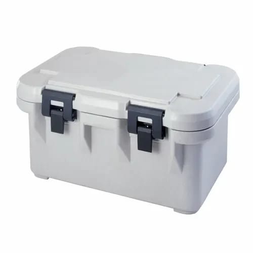 Cambro S-Series Ultra Pan Carrier UPCS180480 Speckled Gray Top Loader 8" Deep — view 1