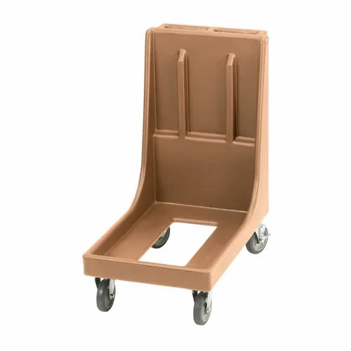Cambro Camdolly CD100H157 Open Frame Coffee Beige Food Carrier Dolly With Handle — view 2