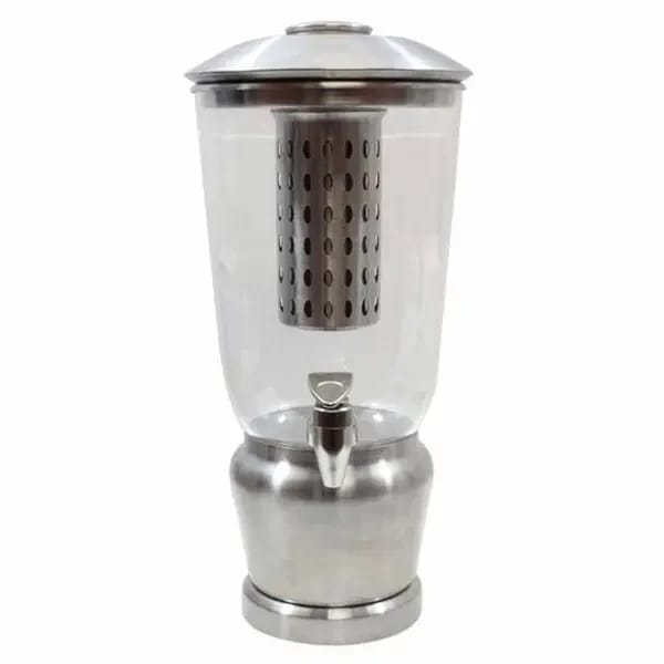 Tablecraft 7515 1-1/4 Gallon Cold Beverage Dispenser with Infuser and Ice Core — view 1