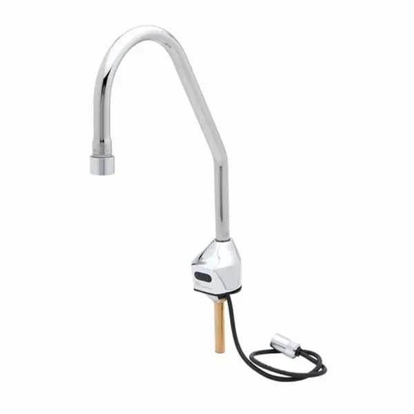 T&S EC-3100-LF22-SB Single Hole Deck Mount ChekPoint Electronic Hands Free Sensor Faucet — view 2