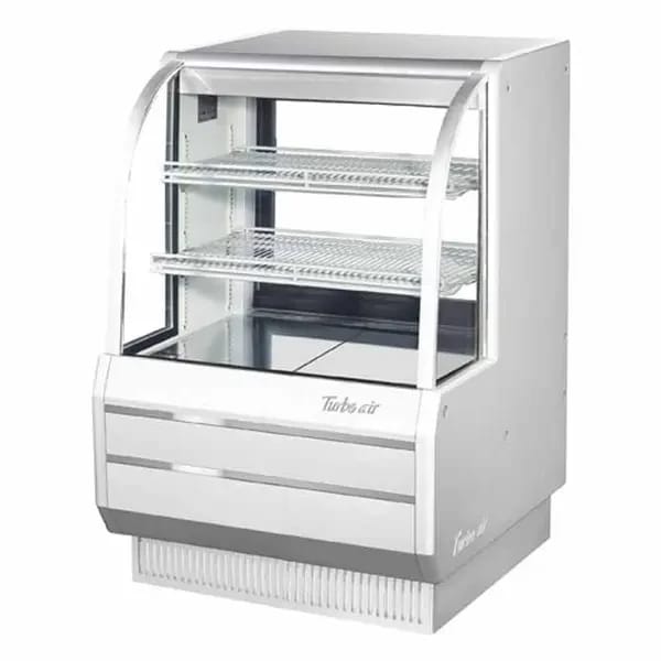 Turbo Air TCGB-36DR-W Dry White Bakery Display Case 36-1/2"W — view 1