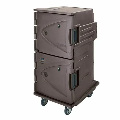 Cambro Camtherm CMBH1826TBC194 Granite Sand Hot Cart — view 1