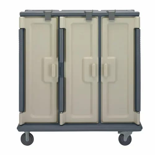 Cambro MDC1411T60191 Granite Gray Meal Delivery Cart — view 1