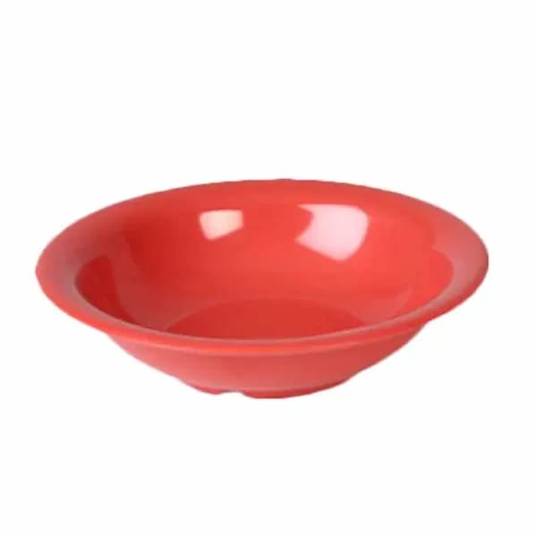 Thunder Group CR5716PR Pure Red 18 oz. Melamine Soup Bowl | Case of 12 — view 1
