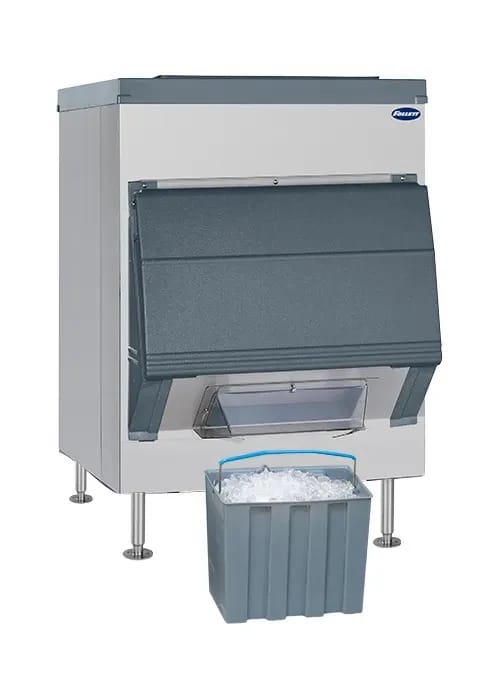 Follett Ice•DevIce™ Series DEV500SG-30-LP Gravity Dispense Ice Bin 460 Pound Capacity Polyethylene Interior Cube, Nugget Ice Compatibility — view 1