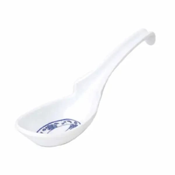 Thunder Group 7100TB Lotus 1 oz. Melamine Soup Spoon | Case of 60 — view 2