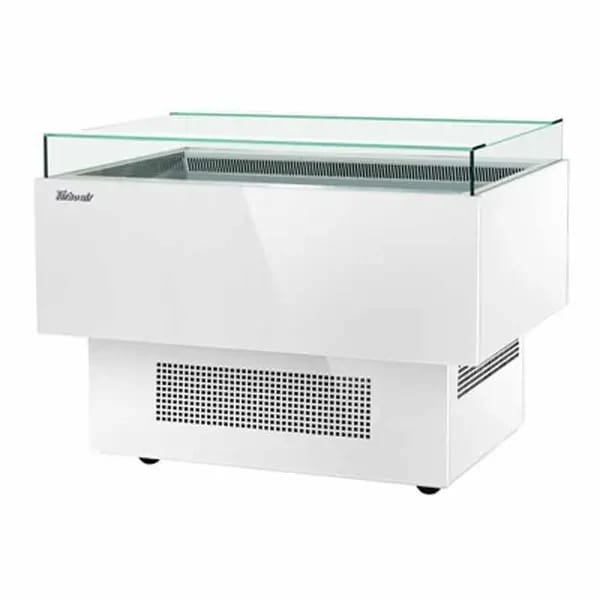 Turbo Air TOS-50PN-W Open White Sandwich and Cheese Display Case Merchandiser 50"W — view 1