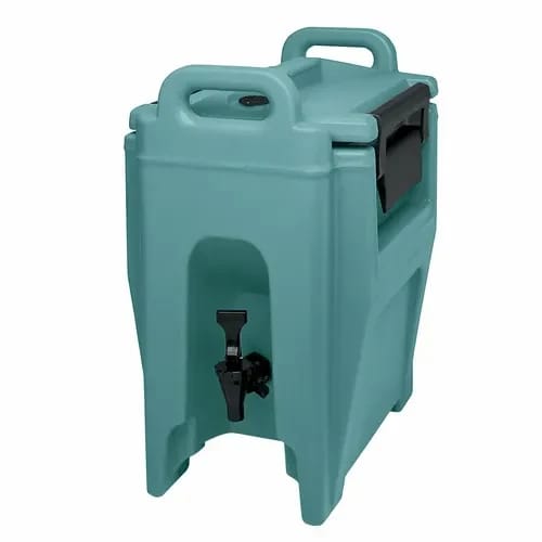 Cambro Camtainer UC250401 2-3/4 Gallon Insulated Slate Blue Beverage Dispenser — view 2
