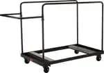 National Public Seating DY-71R Folding Table Dolly - Vertical Storage - 71"R Table — view 7