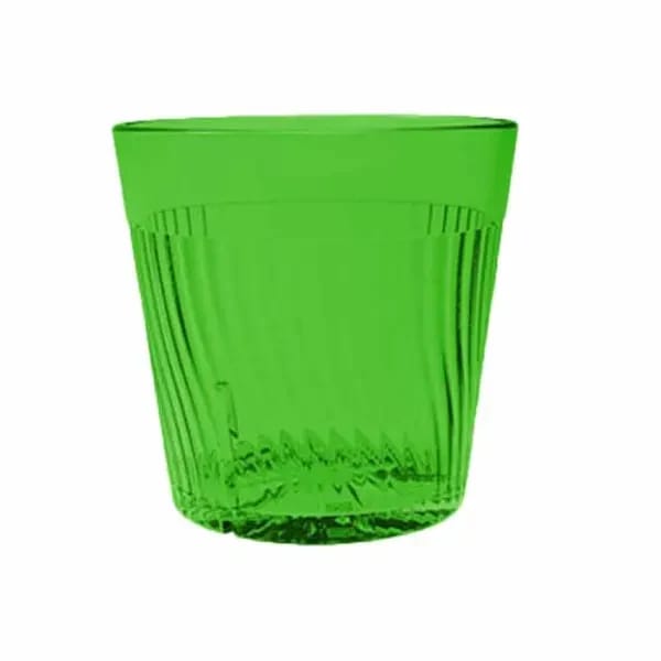 Thunder Group PLPCTB308GR Green 8 oz. Polycarbonate Tumbler Glass | Case of 12 — view 2