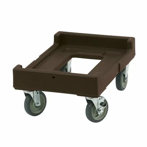 Cambro Camdolly CD160131 Open Frame Dark Brown Food Carrier Dolly — view 2