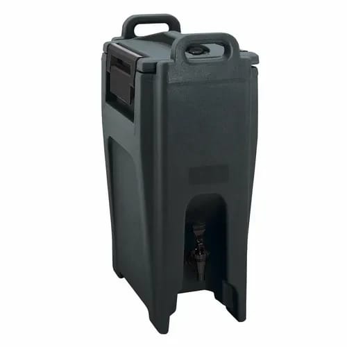Cambro Camtainer UC500110 5-1/4 Gallon Insulated Black Beverage Dispenser — view 2