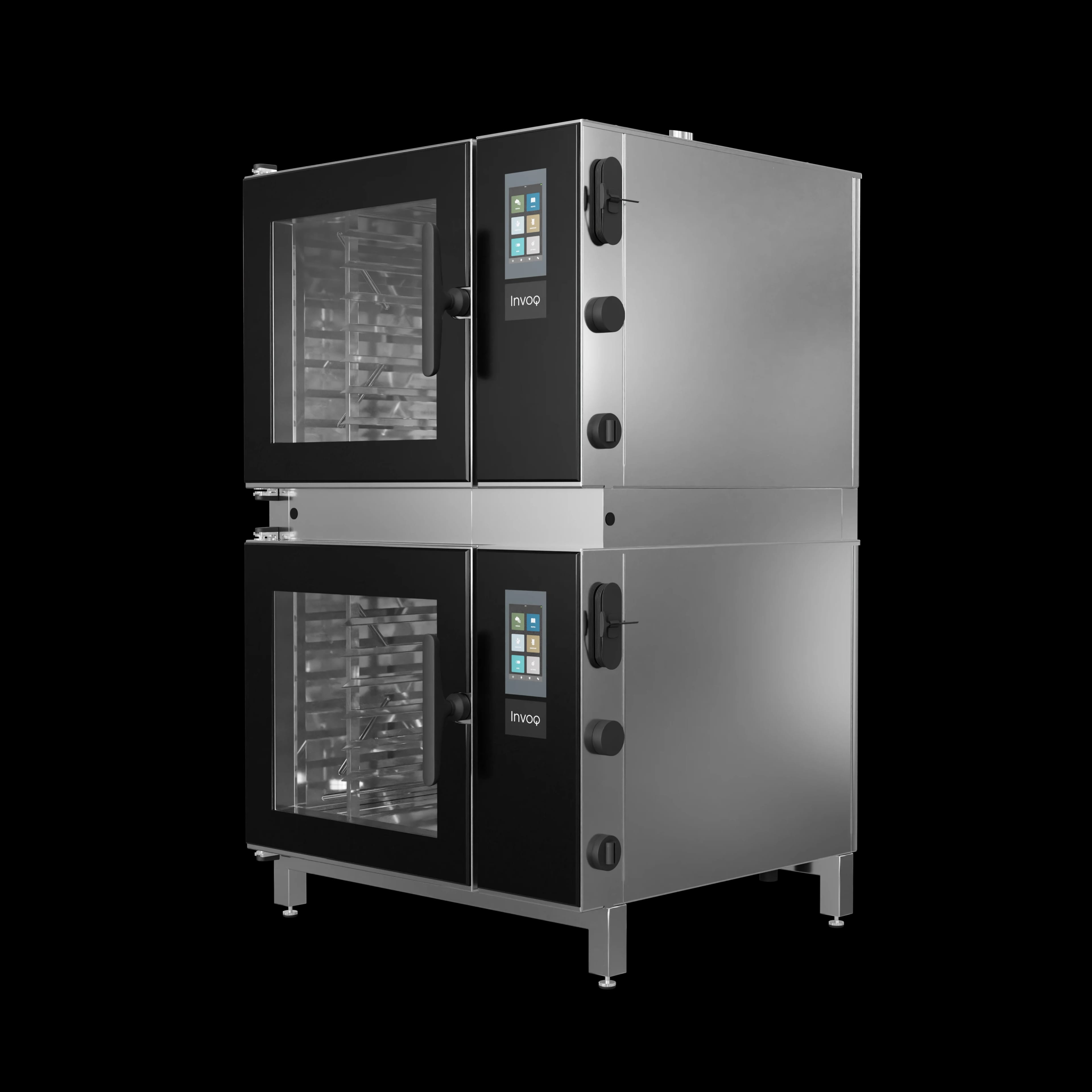 Blodgett® 62/62BE Invoq Series Electric Freestanding Combi Oven Full Size Boiler Based 2 Ovens — 208V, 3PH — view 5