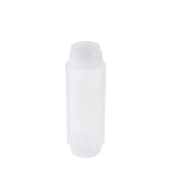 Tablecraft C32SV 32 oz. InvertaTop Squeeze Bottle with Clear Valve Top | Pack of 6 — view 1