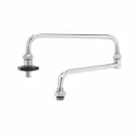 T&S 160X 5" Spout Nozzle with Soap Dish — view 3