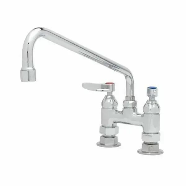 T&S B-2283-065X 4" Double Pantry Faucet — view 2