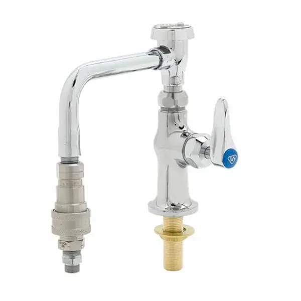 T&S B-0205-CR-VB-QD Single Hole Deck Mount Pantry Faucet — view 2