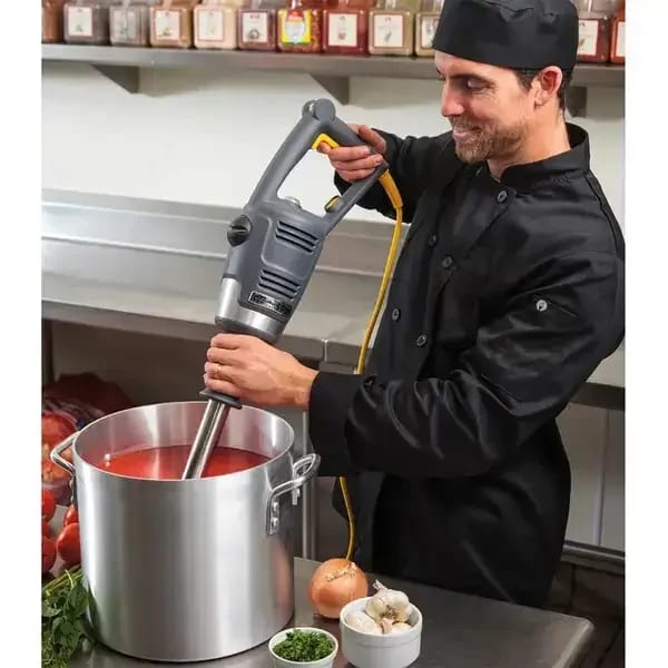 Hamilton Beach HMI018 BigRig™ Immersion Blender Mixer with wall mount hanger — view 2