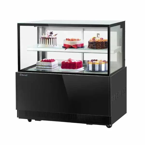 Turbo Air TBP48-46NN-B Refrigerated Black Bakery Display Case 47-1/4"W — view 2