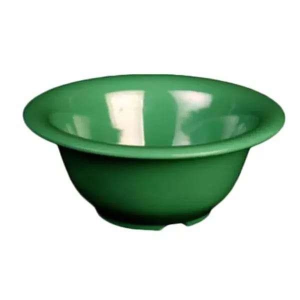 Thunder Group CR5510GR Green 10 oz. Melamine Soup Bowl | Case of 12 — view 1