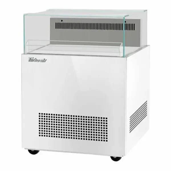 Turbo Air TOS-30NN-W Open White Sandwich and Cheese Display Case Merchandiser 30"W — view 2