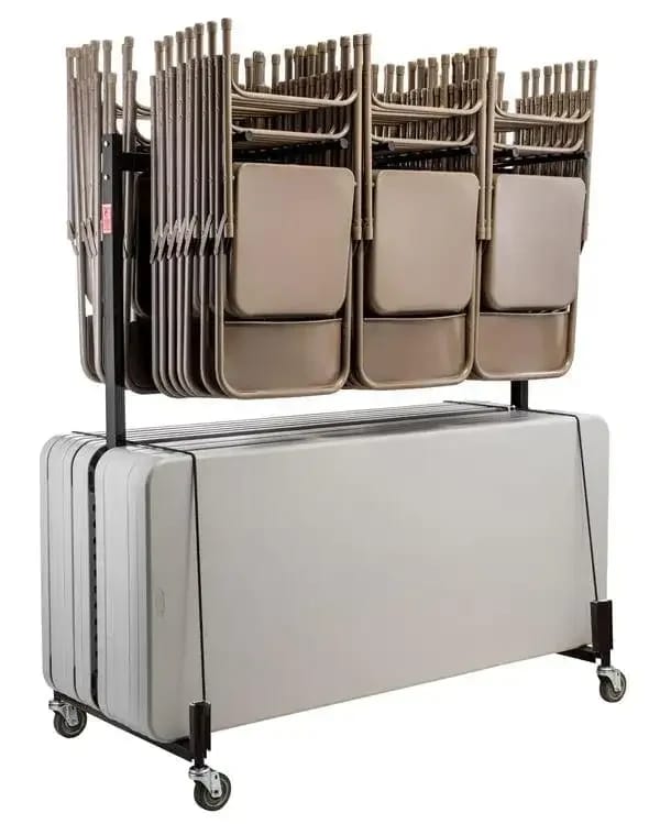 National Public Seating 42-8 Table/Chair Storage Truck — view 4