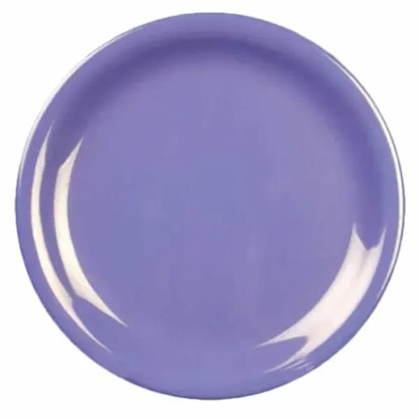 Thunder Group CR106BU Purple 6-1/2" Melamine Plate | Case of 12 — view 2