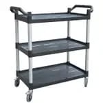 Turbo Air TOM-36L-UFD-B-2SI-N Black Drop-In Open Display Case Merchandiser 35-7/8"W — view 3