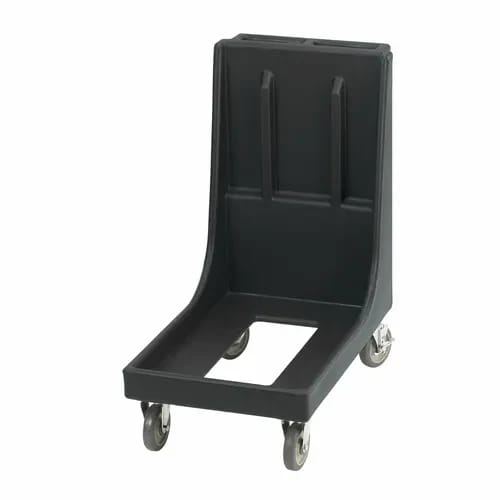 Cambro Camdolly CD100H110 Open Frame Black Food Carrier Dolly With Handle — view 2