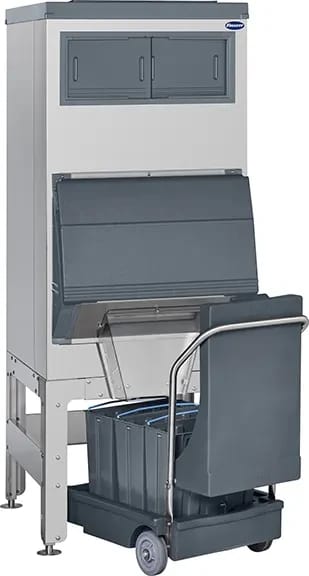 Follett Ice•DevIce™ Series DEV700SG-30-75 Gravity Dispense Ice Bin 680 Pound Capacity Polyethylene Interior Cube, Nugget Ice Compatibility — view 1