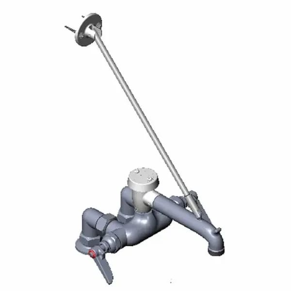 T&S B-0667-WW-POL Deck Mount Service Sink Faucet — view 1