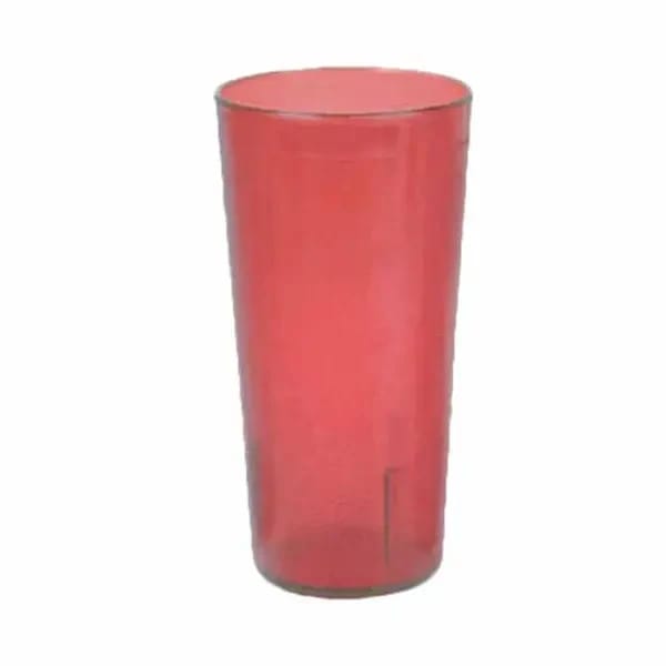 Thunder Group PLTHTB032TR Red 32 oz. Plastic Tumbler Glass | Case of 12 — view 2