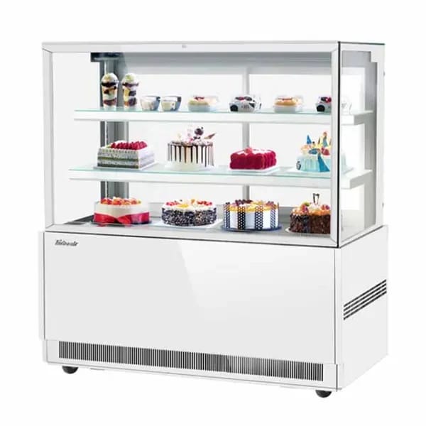 Turbo Air TBP60-54FN-W Refrigerated White Bakery Display Case 59"W — view 1