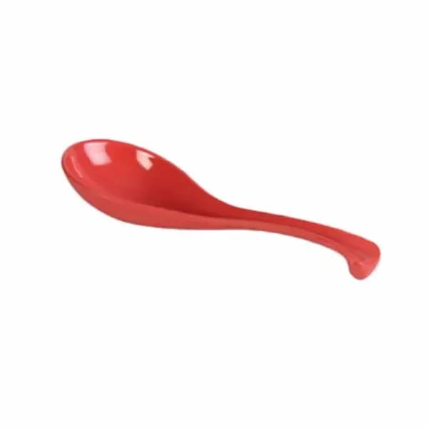 Thunder Group 7000R Orange 1 oz. Melamine Spoon | Case of 60 — view 1