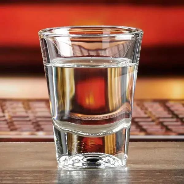 Anchor Hocking 14182 2 oz. Double Whiskey Shot Glass | Case of 24 — view 1