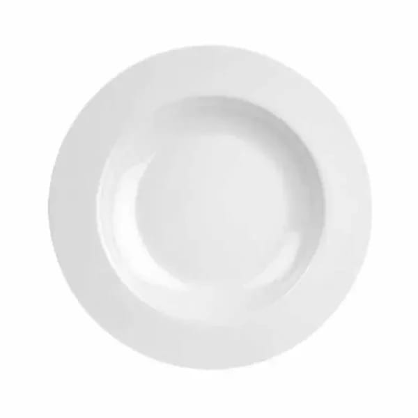 Thunder Group CR5811W White 16 oz. Melamine Pasta Bowl | Case of 12 — view 1