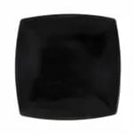 Thunder Group 29012BK Classic Black 12" x 12" Square Melamine Plate | Case of 12 — view 6