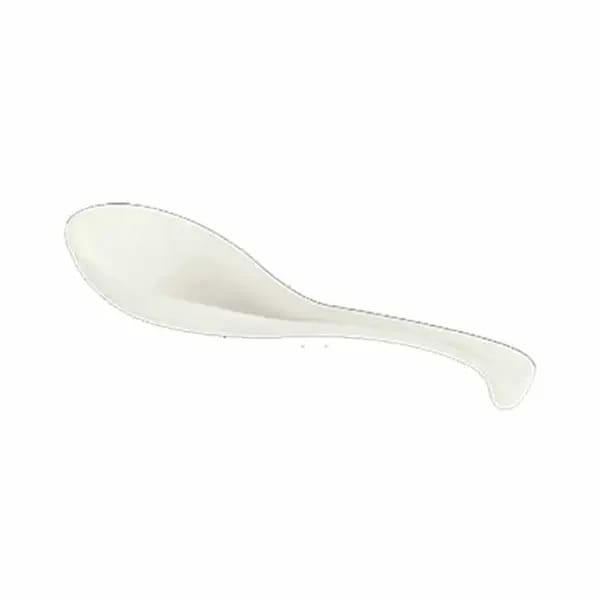 Thunder Group 7000V Ivory 1 oz. Melamine Spoon | Case of 60 — view 1