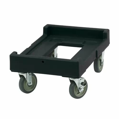 Cambro Camdolly CD160110 Open Frame Black Food Carrier Dolly — view 1