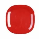 Thunder Group PS3010W Passion White 11" x 11" Square Melamine Plate | Case of 12 — view 5