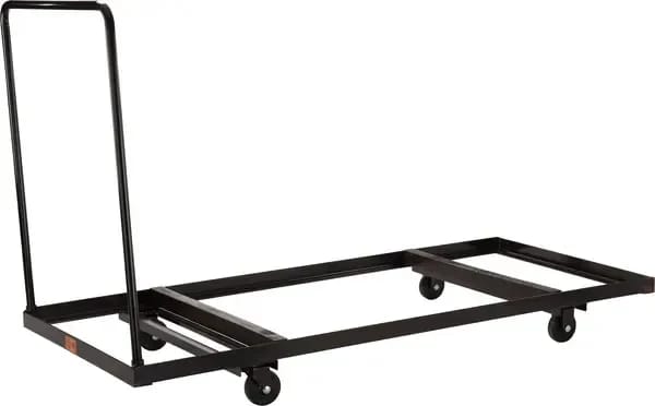 National Public Seating DY-3072 Folding Table Dolly - Horizontal Storage - Max 72"L — view 6