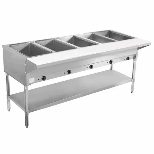 BevLes BVST-5-240 5-Well 208-230V Electric Hot Food Table 72"W — view 1