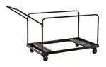 National Public Seating DYMU Folding Table Dolly - Vertical Storage - Round & Rectangular Tables — view 6