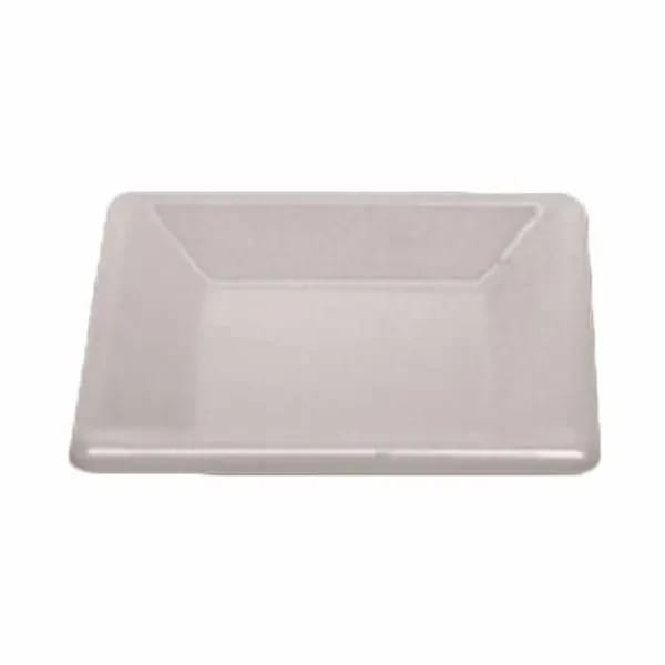 Thunder Group PS3204W Passion White 4" x 4" Square Melamine Plate | Case of 12 — view 2