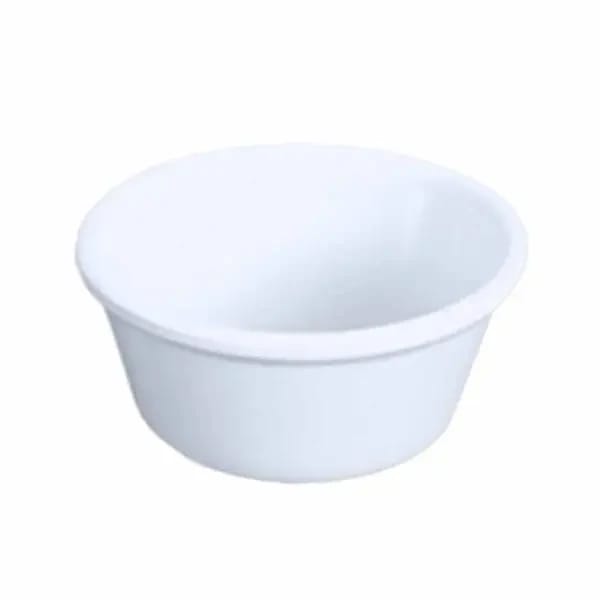 Thunder Group ML537W1 White 3 oz. Melamine Ramekin | Case of 12 — view 1