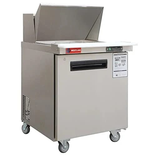 Westlake WKSR-27BM Salad Prep Table Refrigerator 1 Door 33-40°F — view 1