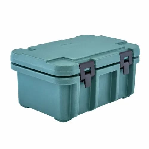 Cambro Ultra Pan Carrier UPC180401 Slate Blue Top Loader 8" Deep — view 2